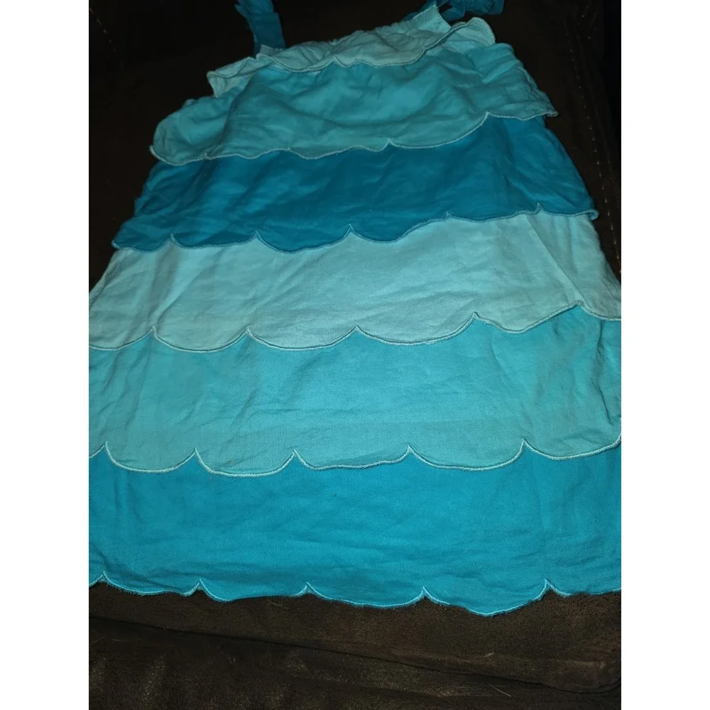 Gymboree sea splash tiered wave dress size 12 18 months